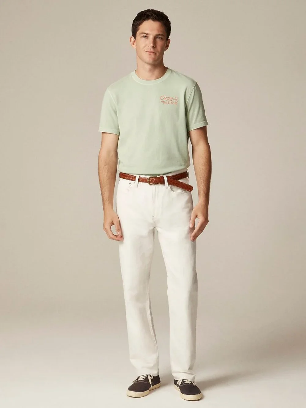 J. Crew Classic summerweight jean in cotton-linen blend